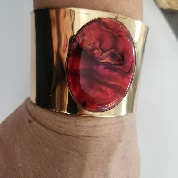 Abalone Charles Albert One-of-a-kind cuff - Picture 4 of 10